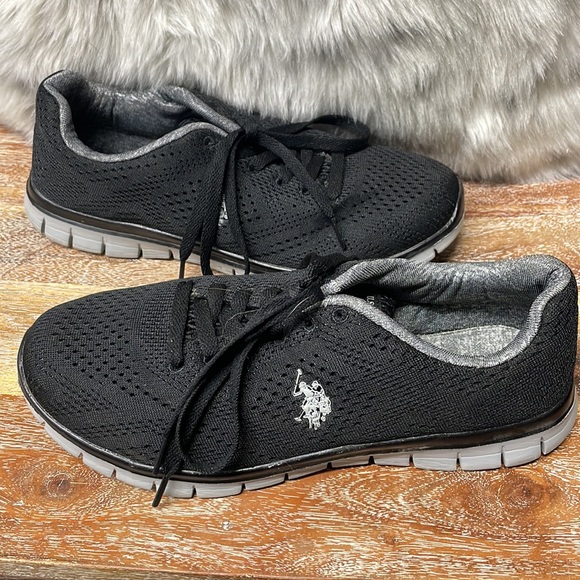 U.S. Polo Assn. Black Monte Sneakers - Picture 2 of 6